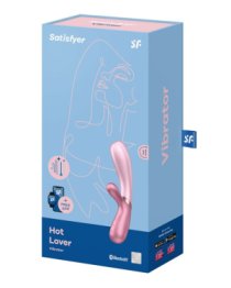 Išmanusis šylantis vibratorius kiškutis „Hot Lover“ - Satisfyer