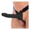 Tuščiaviduris strap-on dildo „Inferno 20 cm“ - Hidden Desire
