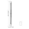 Kūno suvaržymo sistema „Adjustable Spreader Bar“ - Ouch!