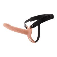 Tuščiaviduris strap-on dildo „Inferno 20 cm“ - Hidden Desire