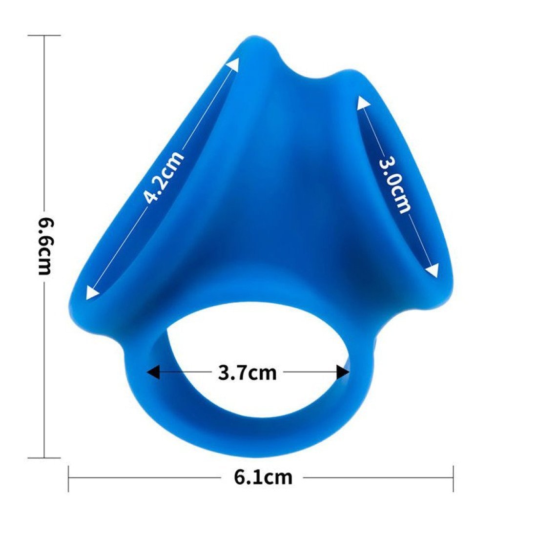 Penio ir sėklidžių žiedas „Trio Grip Enhancer“ - Love Toy