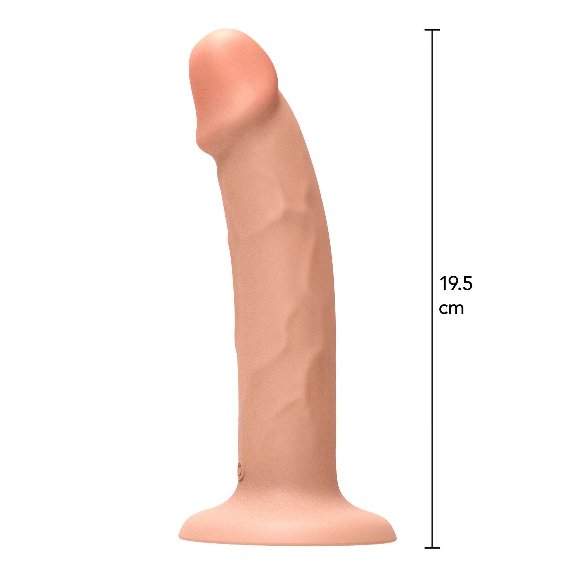 Vibruojantis dildo „Vibrating Dong 19,5 cm“ - Get Real
