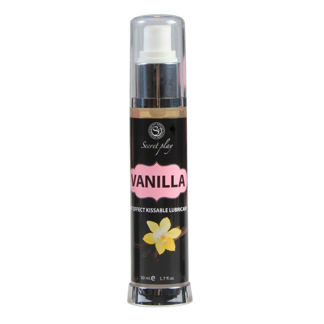 Šildantis lubrikantas „Vanilla“, 50 ml - Secret Play