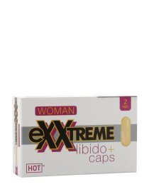 Maisto papildas moterims „Exxtreme Libido+ Caps“, 2 kapsulės - Hot