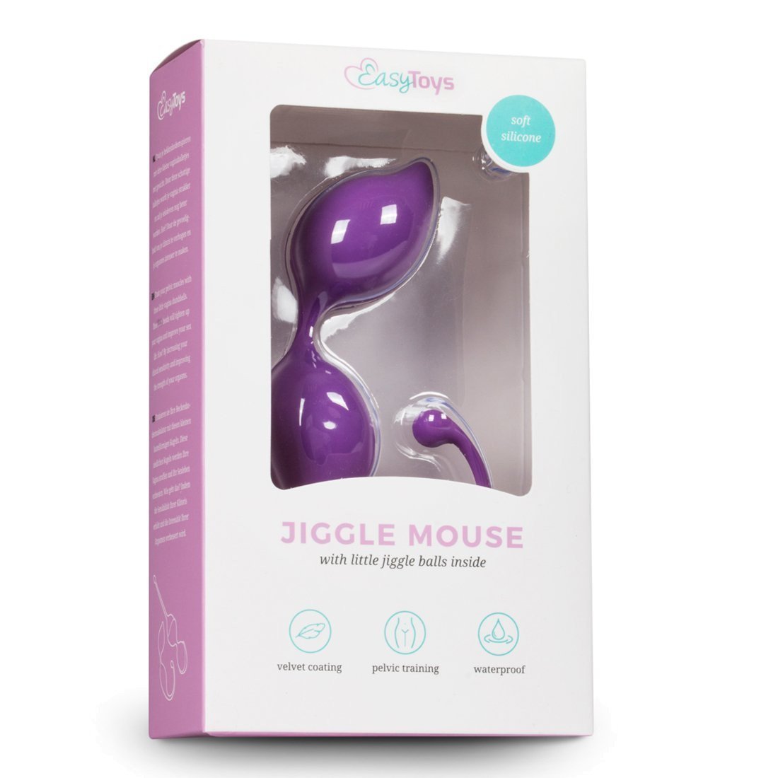 Vaginaliniai kamuoliukai „Jiggle Mouse“ - EasyToys