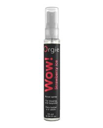 Purškalas oraliniam seksui „Wow! Strawberry Ice“, 10 ml - Orgie