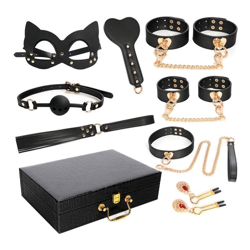 Suvaržymo rinkinys „Bondage Kit 8 pcs with Case“ - Latetobed