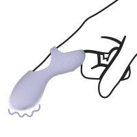 Vibruojantis antpirštis „Silicone Finger Vibrator“ - Loveline