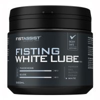 Analinis vandens pagrindo lubrikantas „Fistassist Fisting White Lube“, 500 ml - Cobeco Pharma