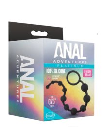 Analiniai karoliukai „Anal Adventures Platinum“ - Blush