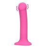 Vibruojantis silikoninis dildo „Non-Phallic Vibrating Dildo Medium“ - Loveline