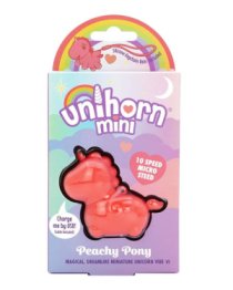 Klitorinis stimuliatorius - vibratorius „Unihorn Mini Peachy Pony“ - Creative Conceptions