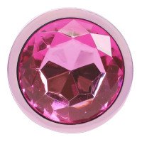 Analinių kaiščių rinkinys „Metal Anal Plug Set Pink“ - Ouch!