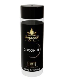 Masažo aliejus „Coconut“, 100 ml - Hot