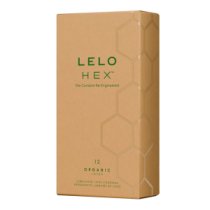 Prezervatyvai „HEX Organic Latex“, 12 vnt - LELO