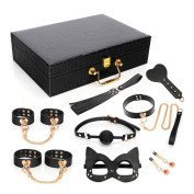 Suvaržymo rinkinys „8 Piece Bondage Kit with Storage Caseg“