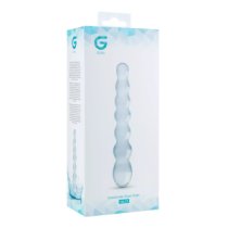 Stiklinis dvipusis dildo „Glass Dildo Nr. 19“ - Gildo