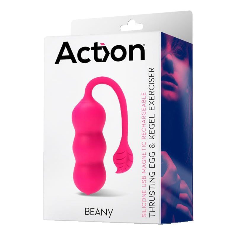 Vibruojantis kiaušinėlis „Action Beany“ - Intoyou