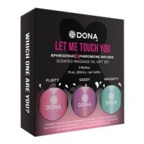 Masažo aliejų rinkinys „Let Me Touch You“ - Dona