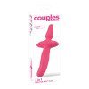 Vibratorius „2 in 1 Vibrator + Butt Plug“ - Couples Choice