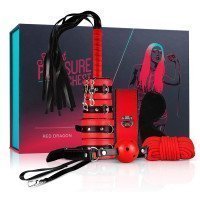 Erotinis rinkinys poroms „Secret Pleasure Chest Red Dragon“ - Loveboxxx