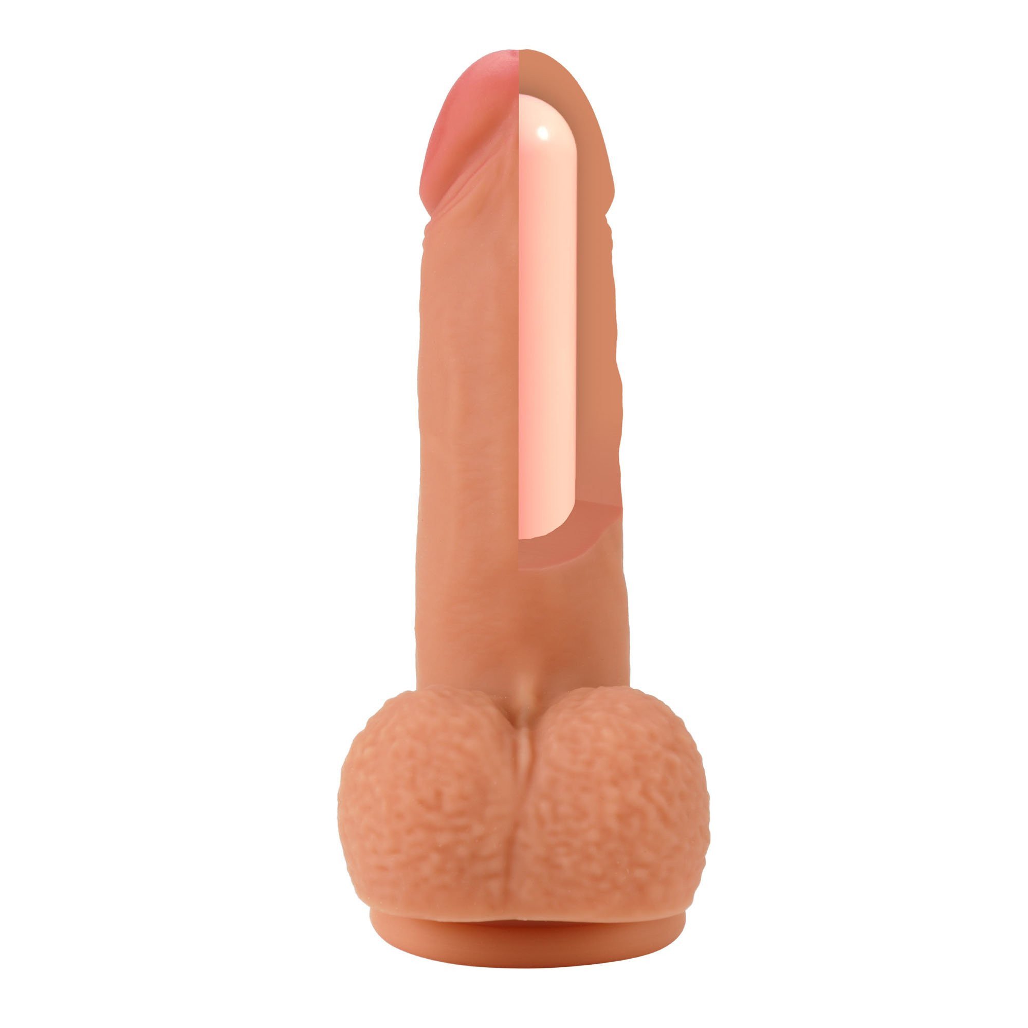 Silikoninis falo imitatorius „Inferno Realistic Dildo 18 cm“ - Hidden Desire