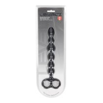 Analiniai karoliukai „Beaded Anal Probe with Double Loop“ - Levelz