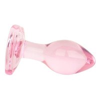 Stiklinis analinis kaištis „Anal Plug Small“ - EasyToys