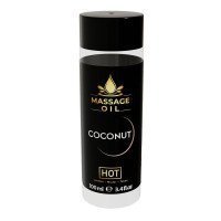 Masažo aliejus „Coconut“, 100 ml - Hot