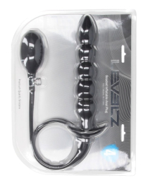 Pripučiami analiniai karoliukai „Beaded Inflatable Anal Plug“ - Levelz