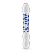 Stiklinis dvipusis dildo „Glass Dildo Nr. 21“ - Gildo