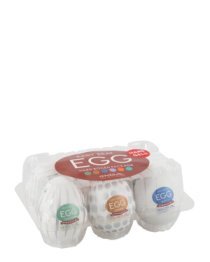 Masturbatorių rinkinys „Egg Hard Boiled“ - Tenga