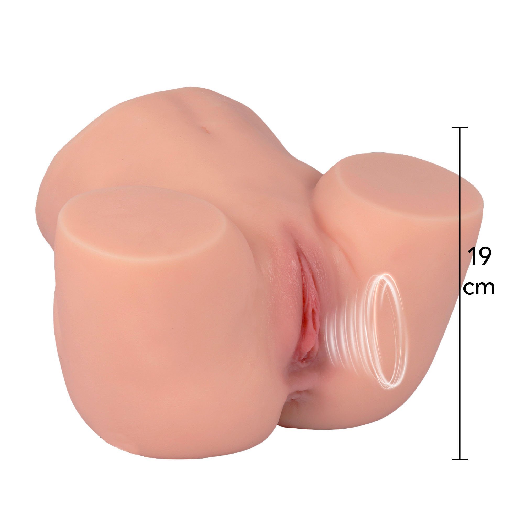 Vibruojantis masturbatorius „Juicy Sucking Pussy“ - Bangers