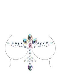 Kūno lipdukas „Dazzling Cleavage Bling“ - Le Desir