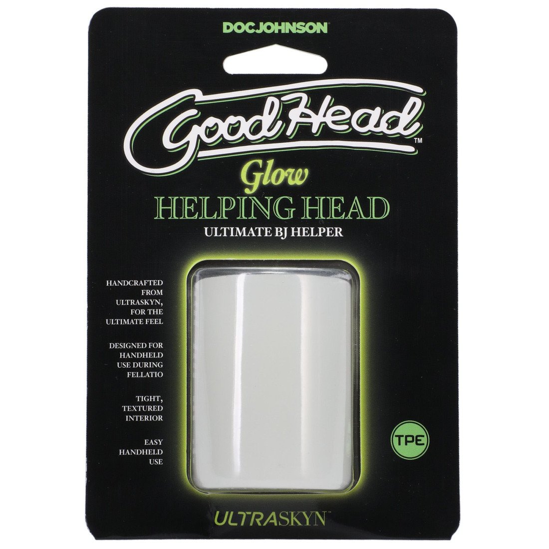 Masturbatorius „Good Head Glow Helping Head“ - Doc Johnson