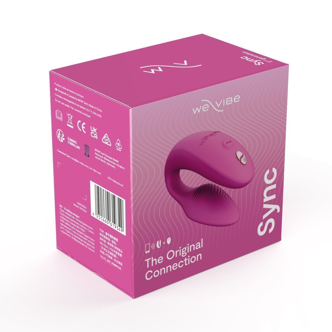 Išmanusis vibratorius poroms „Sync 2“ - We-Vibe