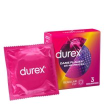 Prezervatyvai „Dame Placer“, 3 vnt. - Durex