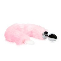 Šviečiantis analinis kaištis „Light-Up Fox Tail“ - Ouch!