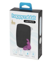 Rinkinys poroms „Cock Ring Kit“ - Happy Rabbit