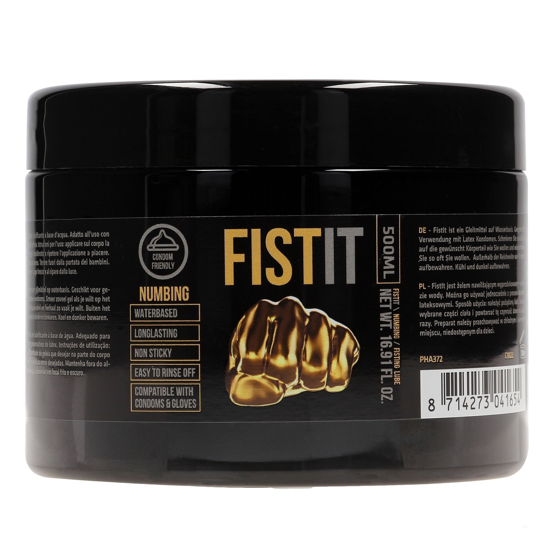Vandens pagrindo lubrikantas „Numbing“, 500 ml - Fist It