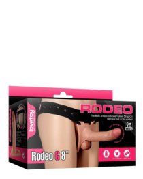 Tuščiaviduris strap-on dildo „Rodeo“ - Love Toy