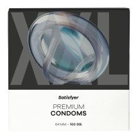 Prezervatyvai „Premium Condoms 64 mm“, 100 vnt. - Satisfyer
