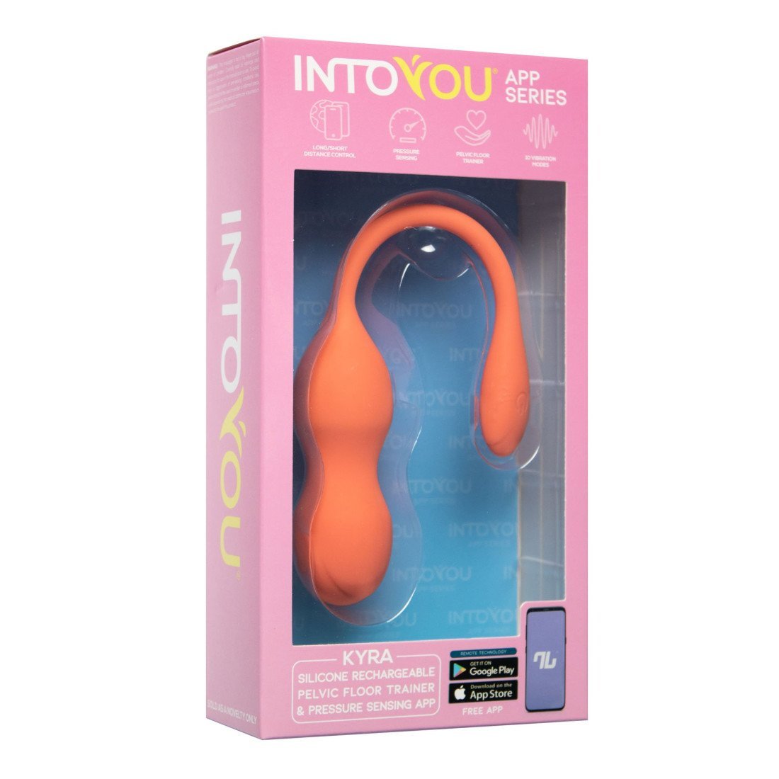 Išmanieji vaginaliniai kamuoliukai „Kyra“ - Intoyou