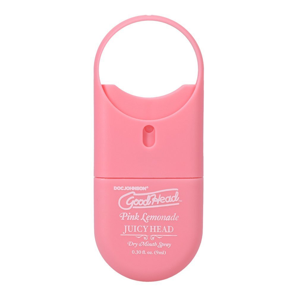 Purškalas oraliniam seksui „GoodHead To-Go Pink Lemonade“, 9 ml - Doc Johnson