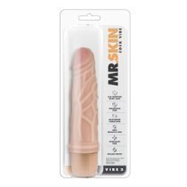 Vibruojantis dildo „Dr. Skin Vibe 3“ - Blush