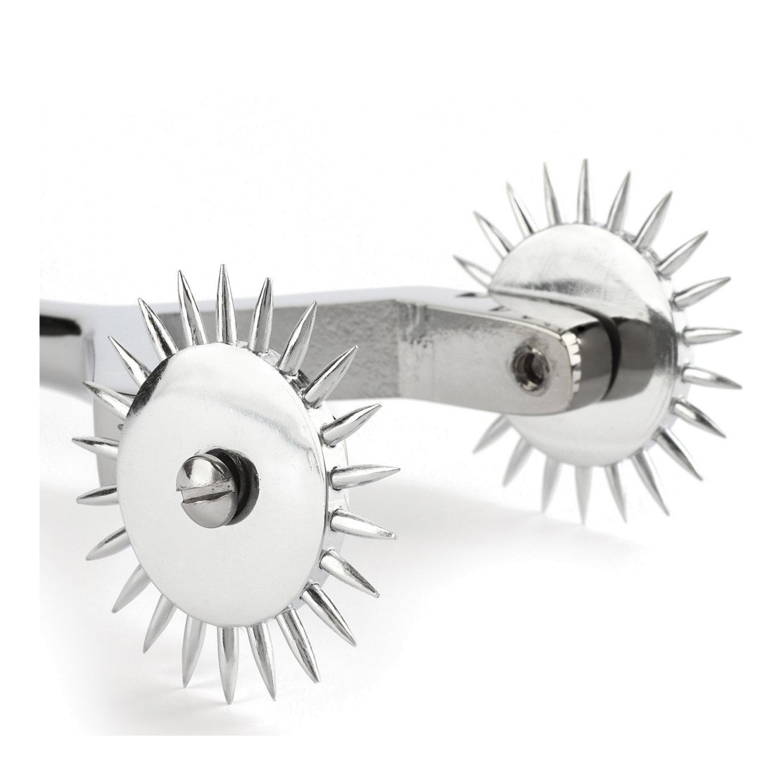 Vartenbergo ratukas „Twin Wartenberg Pinwheel“ - Mr. Steel