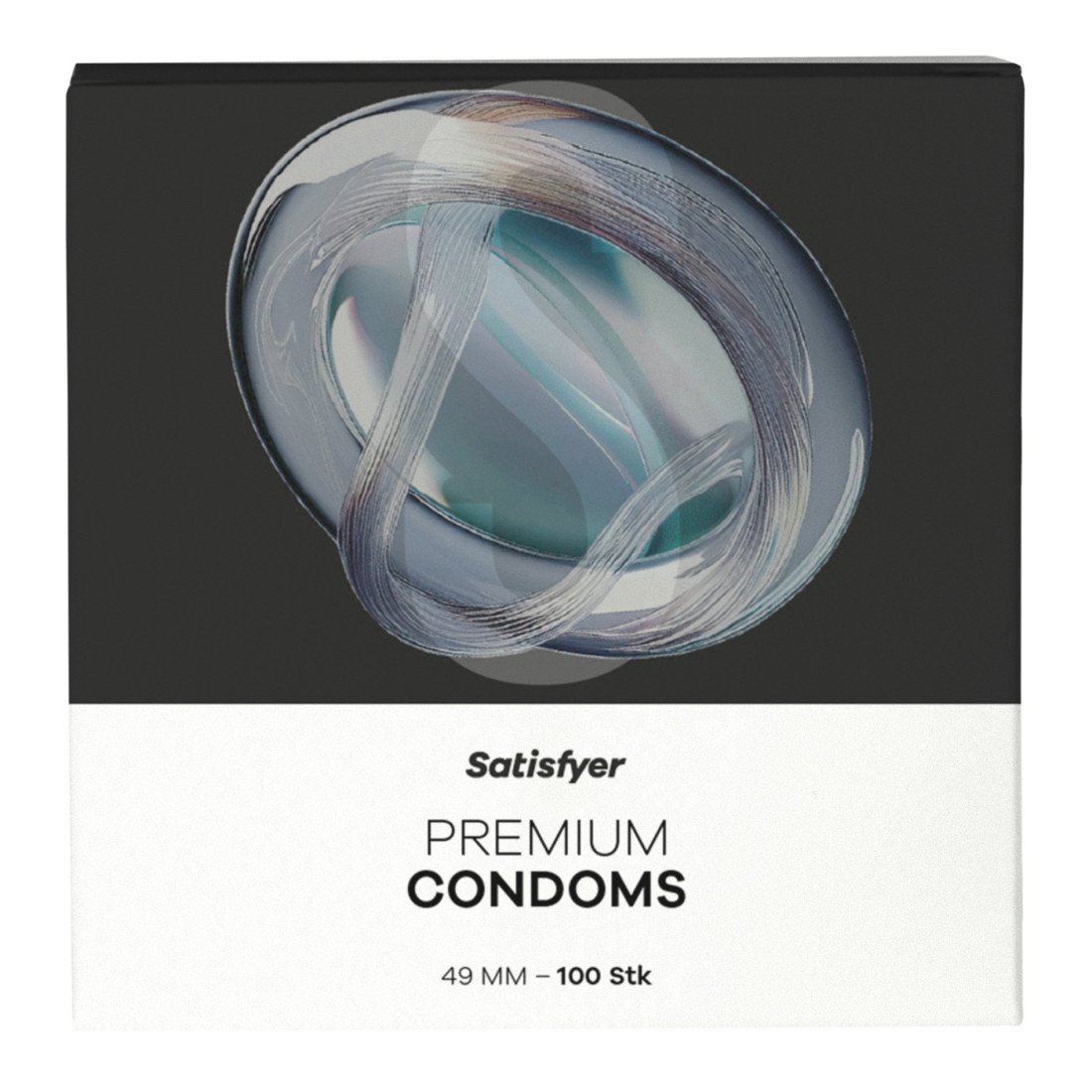 Prezervatyvai „Premium Condoms 49 mm“, 100 vnt. - Satisfyer