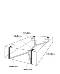 Suvaržymo sistema lovai „Bed Restraints“ - Latetobed