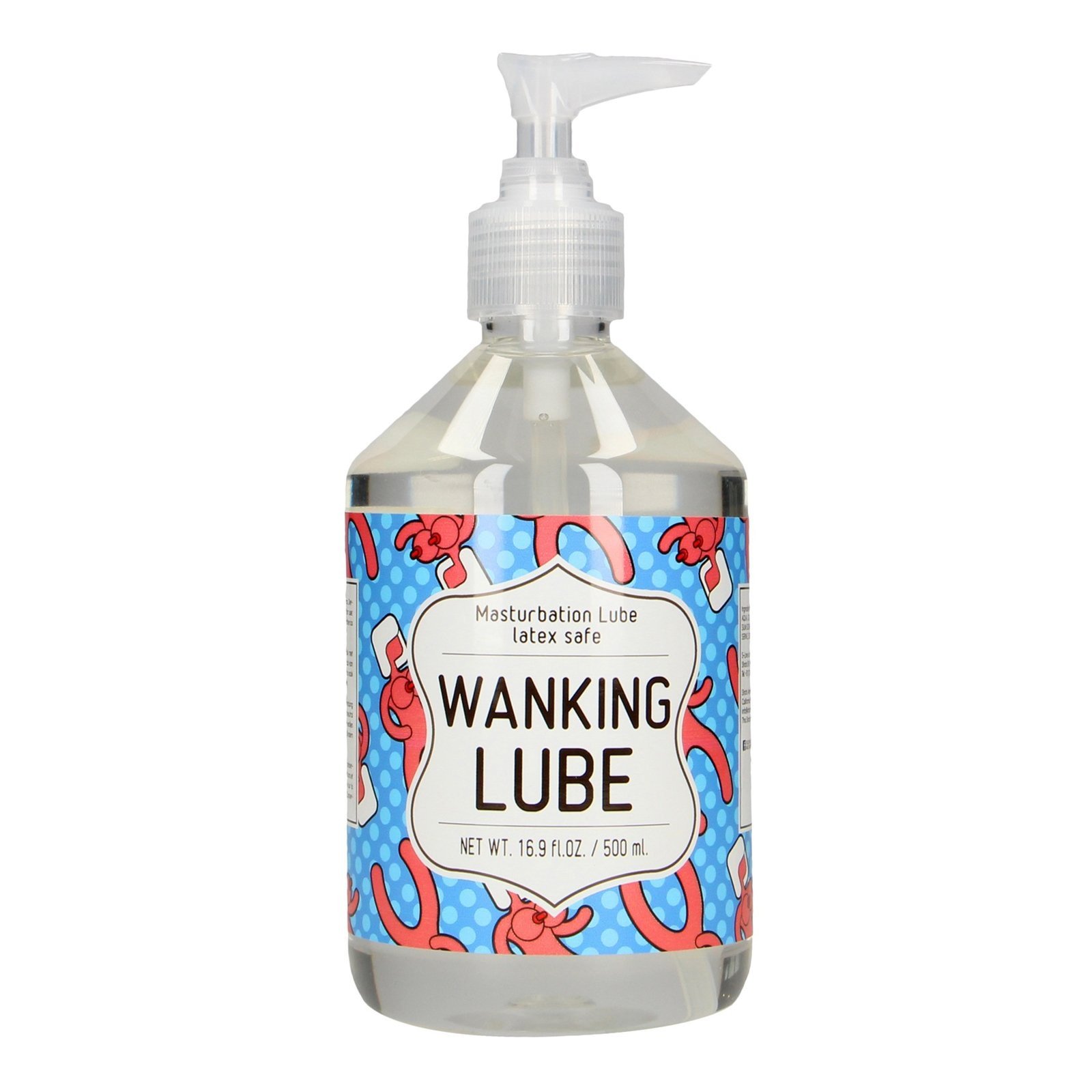 Vandens pagrindo lubrikantas „Wanking Lube“, 500 ml - S-Line
