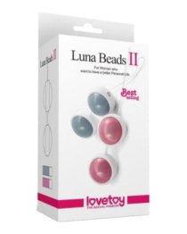 Vaginaliniai kamuoliukai „Luna Beads II“ - Love Toy
